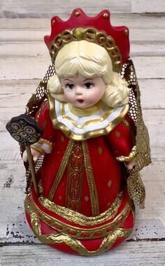 Hallmark 1999 Red Queen Ornament Madame Alexander Series 4 Alice in Wonderland